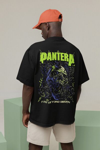SEVBANO Pantera Far Beyond Driven - Unisex Oversize Rock Metal Majica