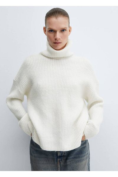 MANGO Woman High-Top Sweater