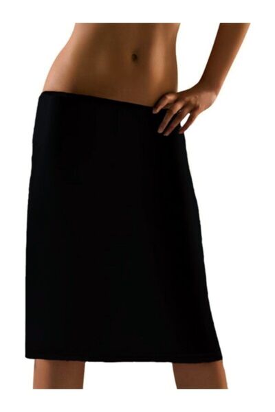 Momslab Crna dugačka ženska podsuknja