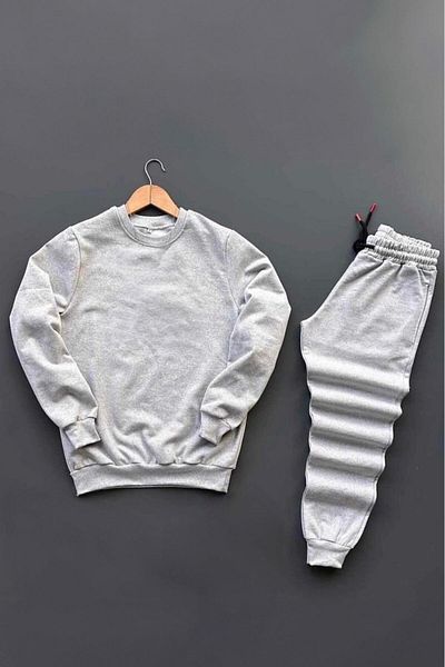 woonkey Φούτερ UNISEX Crew Neck και Φούτερ σετ 2 τεμαχίων