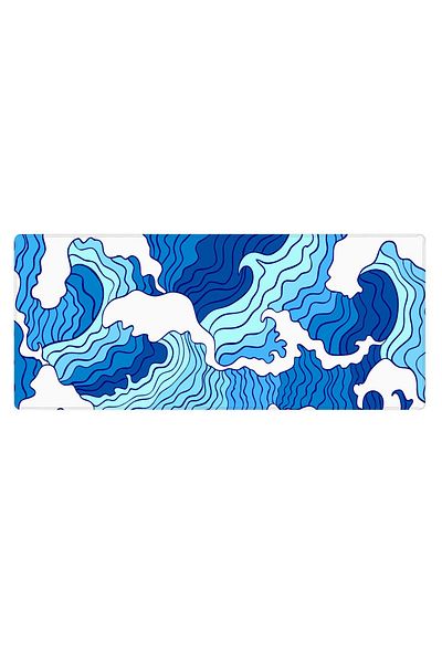 PORGE 90X40 XXL Gamer Mouse Pad - Large Gaming Mousepad for Office, Gamer