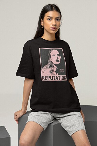 SEVBANO Taylor Swift Reputation T-shirt sa štampanjem, unisex, oversize - Oh,...