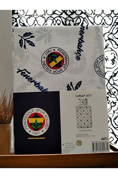 Fenerbahçe Single Licensed Bandrolled Sheet Set - Sheet + Pillowcase