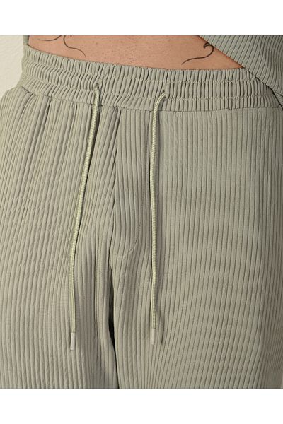 İLKCET MODA Κοτλέ Οθωμανικό Oversize Παντελόνι