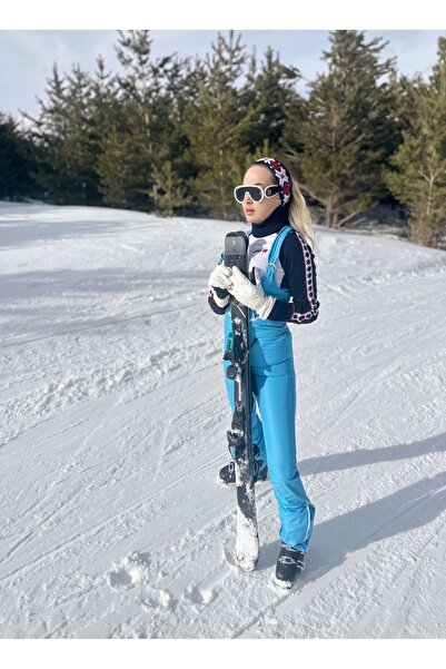 Lora Atelierr Lora BabyBlue Ski Salopet (KAYAK TULUMU)