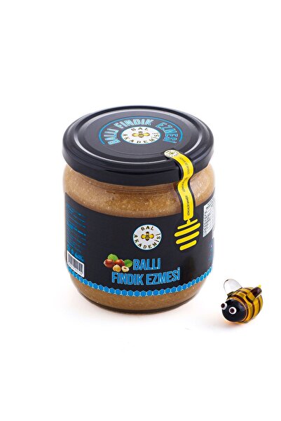 BAL AKADEMİSİ Ham Ballı Fındık Ezmesi 300 gr %100 Doğal (KATKISIZ - ŞEKERSİZ ...