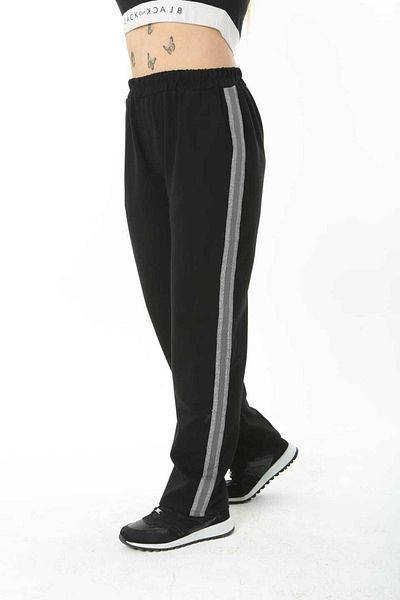 Esina Pantaloni de trening cu picior tubulat de damă Plus Size