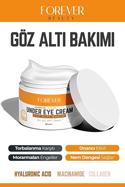 Forever Beauty Göz Altı Torba Ve Morluk Göz Altı Aydınlatıcı Nemlendirici Nem...