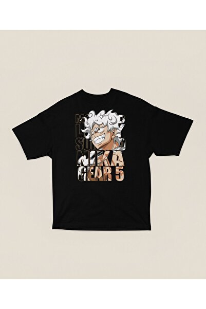 SEVBANO Nika Gear 5 unisex majica sa anime likom, veće veličine