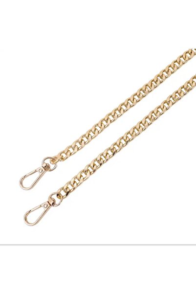 İsmet metal aksesuar Çanta Zinciri 120 cm Metal Zincirli Gold - Metal Aksesuar