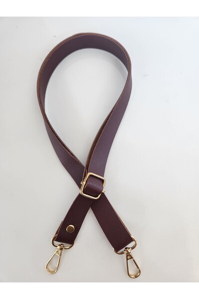 FERİHA HOBİ AKSESUAR Leather Adjustable Bag Strap Length (120 cm - Width 2 cm...