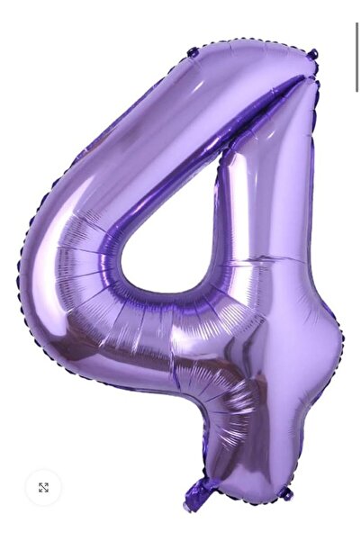 Çemrek Süs Parti بالون فويل بنفسجي عمر 4 سنوات 40 بوصة