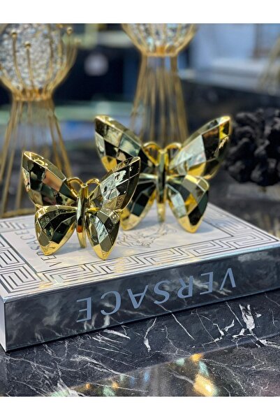 Genel Markalar Dekoratif 2’li Kelebek Biblo ,hediyelik Kelebek Biblo,dekorati...