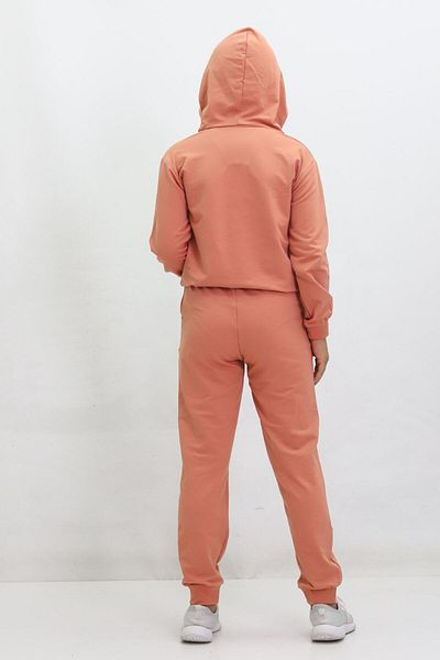 GZT TEKSTİL Comfortable and Stylish Crop Hooded Tracksuit Set for Girls