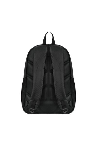 Bodmar Unisex Orthopedic Daily Middle School High School School Backpack with Laptop Compartment Black