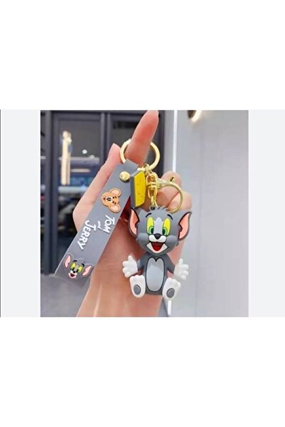 Genel Markalar Tom Ve Jerry Silikon Anahtarlık 1 Adet Fiyatıdır