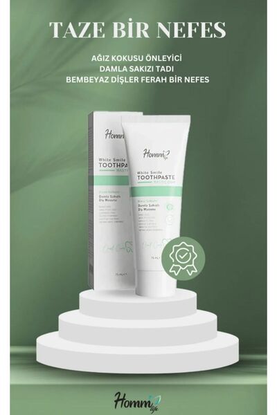 Eymen kids Damla sakızli dış macunu