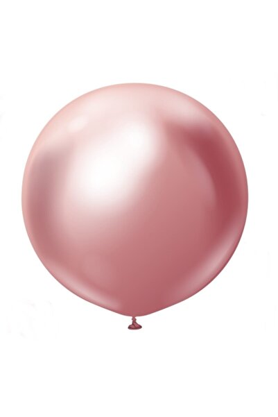 eğlencemarketi 18 Inç 45 Cm Krom Jumbo Balon Pembe Balon 1 Adet