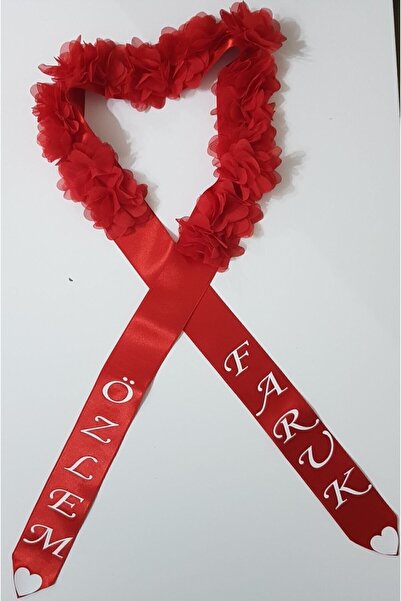 Zelisceisler Gelin Kuşaği Kırmızı/bordo 4cm-2mt