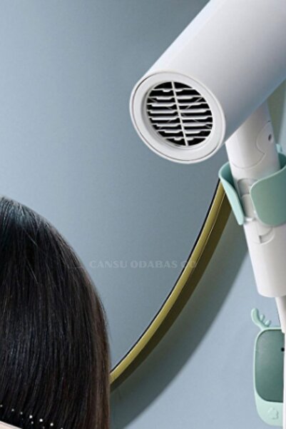 Granvex Saç Kurutma Makinesi Askısı Fön Makinesi Askısı Tutacağı Stand Yapışk...