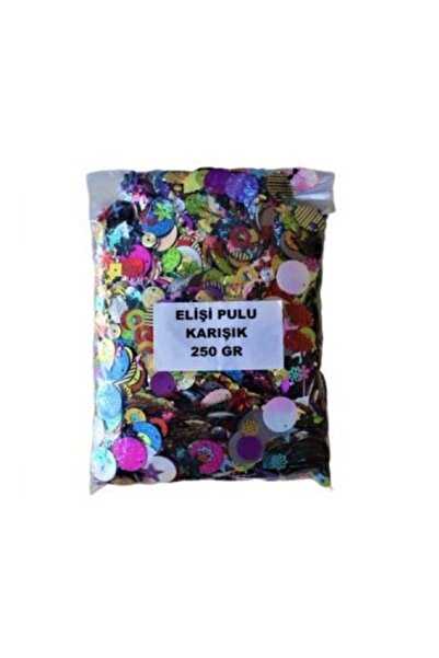 OKULMİX Elişi Pulu 250 Gr Karışık Şekillerde-süsleme, Işleme Pulları