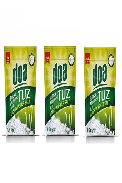 Doa Bulaşık Makinesi Tuzu 1,5 Kg X3