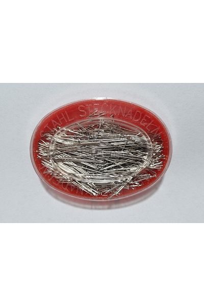 erdoğan hobi Bulk Needle Steel Bulk Needle 3.2cm Flat Head Bulk Needle 25Gr 250 Pieces Boxed Bulk Needle Jewelry Needle