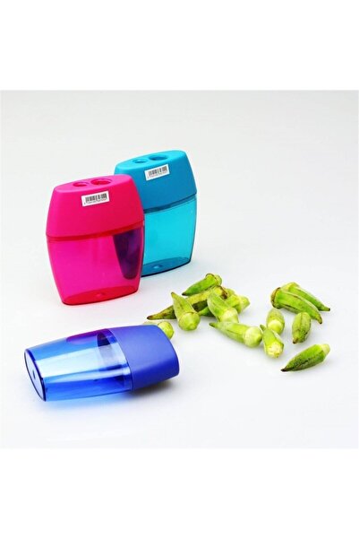 Kenpool İki Bıçaklı Pratik Bamya Soyacağı Plastik Bamya Açacağı Soyacak