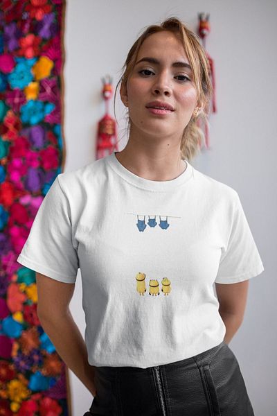 SM Satranç Medya Minions Printed Unisex T-Shirt