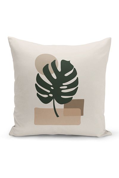 Bertille Home Σειρά Minimalist Digital Printed Κάλυμμα μαξιλαριού διπλής όψης