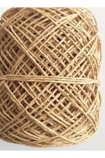 Mai Handmade Στριφτό χαρτί σχοινί ανοιχτό ψάθινο / χαρτί σχοινί 100 γρ