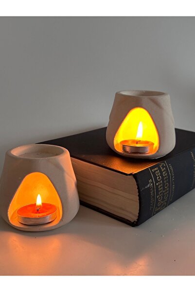 gözde hobi Gözdehobi Buhardanlık Dekoratif Mum | El Yapımı Seramik Tozu | Buh...