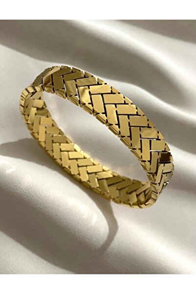 Bubbleatelier çelik jojo kelepçe bileklik