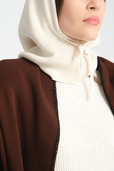 VEGA MODA Adjustable Knitwear Headboard - Balaclava, Beanie, Hooded - Knitwear Knit Balaclava