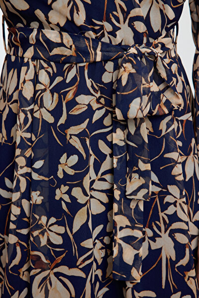 Trendyol Collection Többszínű, egyenes szövésű ruha TWOAW22EL0691