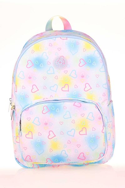 KAUKKO Rucsac Rainbow Heart - K1761