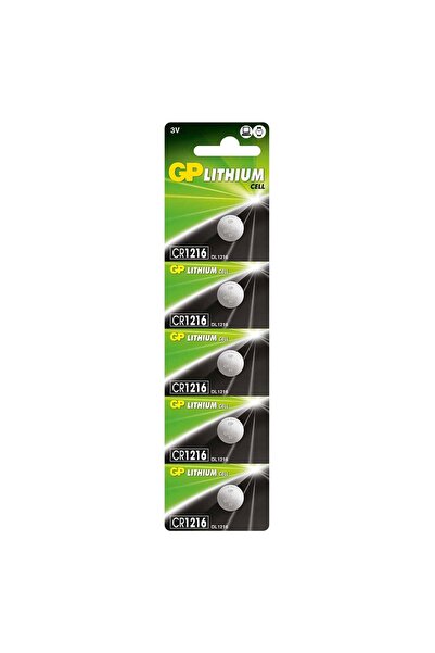 GP Batteries Gp Pil Düğme 1216 3v 5li Paket