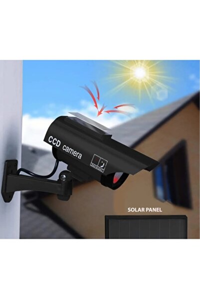 Technojet Güneş Enerjili Solar Sahte Kamera Solar Caydırıcı Su Geçirmez