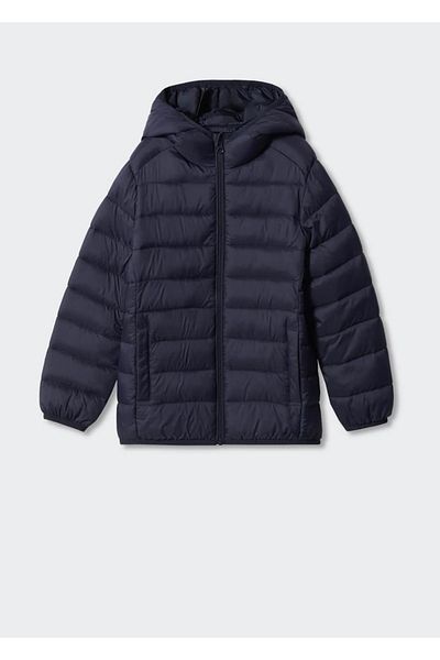 MANGO Kids Steppanorak mit Kapuze