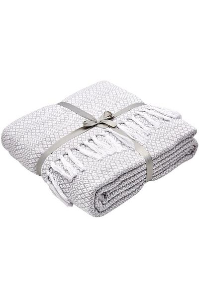 Karaca Home Levi Light Gray Double Pike