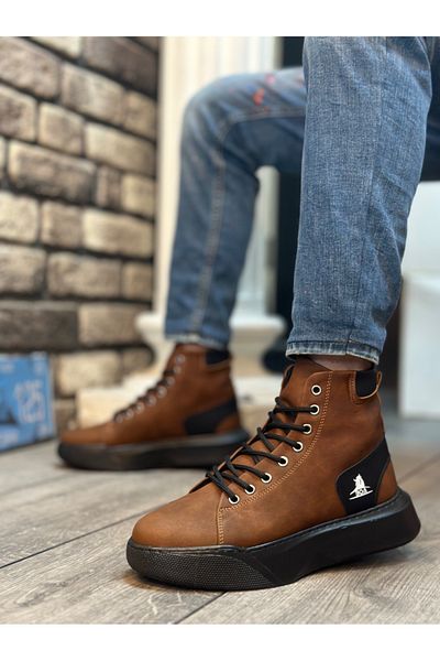 BOA Ba0155 Lace-Up Ανδρικά Αθλητικά Μποτάκια με ψηλή σόλα