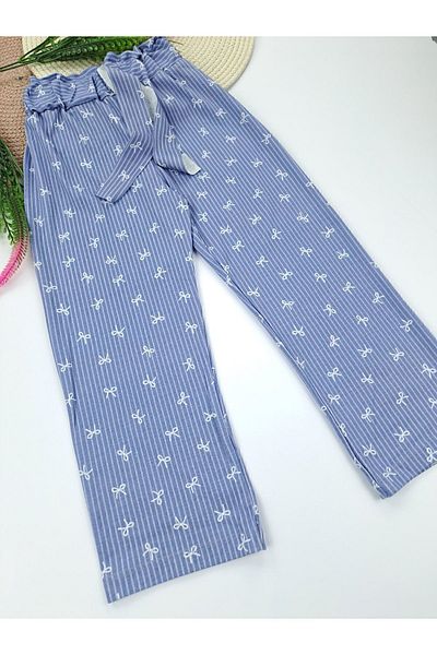 Butik Girls' Summer Pants Thin Fabric Regular Fit