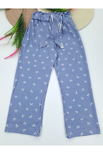 Butik Girls' Summer Pants Thin Fabric Regular Fit