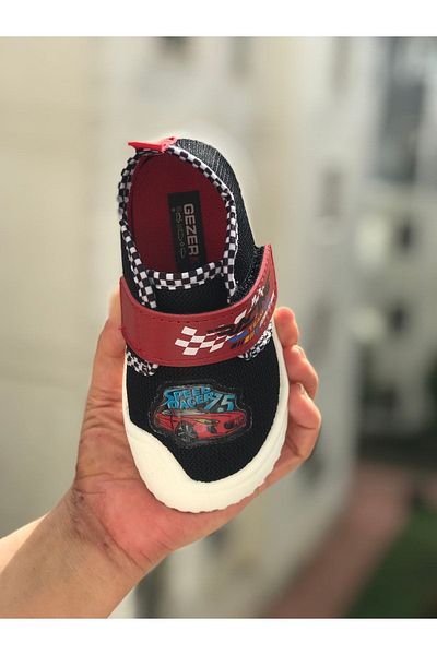 Bold Boutique Papuci gri pentru băieți Pantofi de acasă Pantofi de creșă Talpă moale și confortabilă