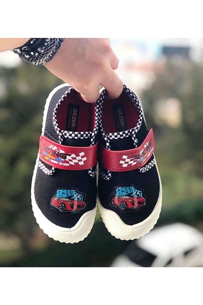 Bold Boutique Papuci gri pentru băieți Pantofi de acasă Pantofi de creșă Talpă moale și confortabilă
