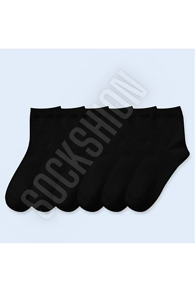 SOCKSHION Памучни обикновени класически чорапи - 12 чифта