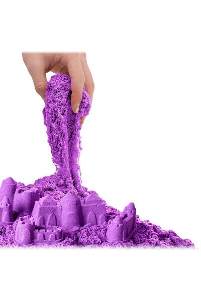 ToXA 1 Kg Kinetic Sand Cutter Trowel with Shovel Accessory 1000 grams Purple Toy Space Sand Play Dough 03694