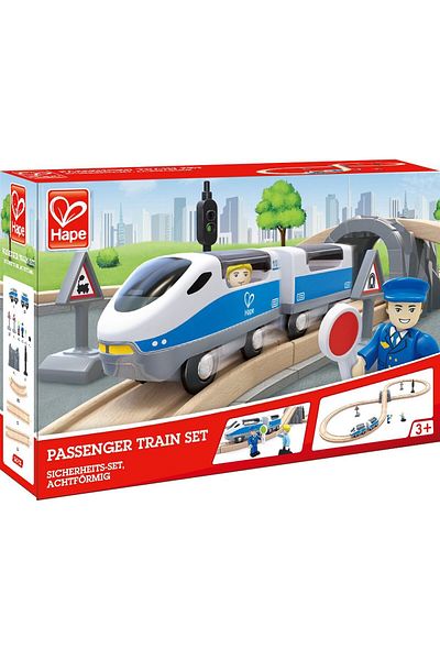 Hape Wooden Train Set