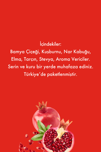 Mesh Stick Nar Çayı Meyve Çayı 16'lı