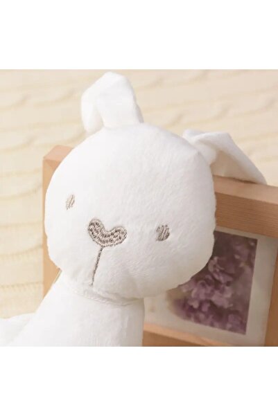 Foxyn Polyester Rabbit Patterned Children's Plush Toy - Cute Sleeping Companion, 42cm